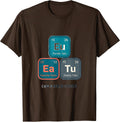 I Am A Solid Choice Funny Chemistry Science Nerd Humor T-Shirt - Brown