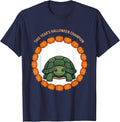 This Year's Halloween Champion Whimsical Turtle Costume T-Shirt - Navy Blue