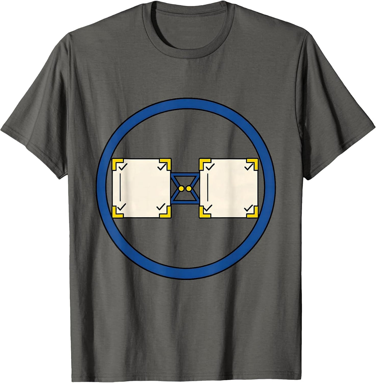 Periodic Table Bond Humor Science Enthusiast Gift T-Shirt - Asphalt Grey