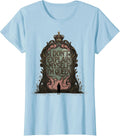 Women's I Don't Explain Myself, I'm Queen Art Nouveau Sassy Queen T-Shirt - Baby Blue