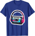 This Tee Counts As My 80s Costume Funny Retro Party T-Shirt - Royal Blue