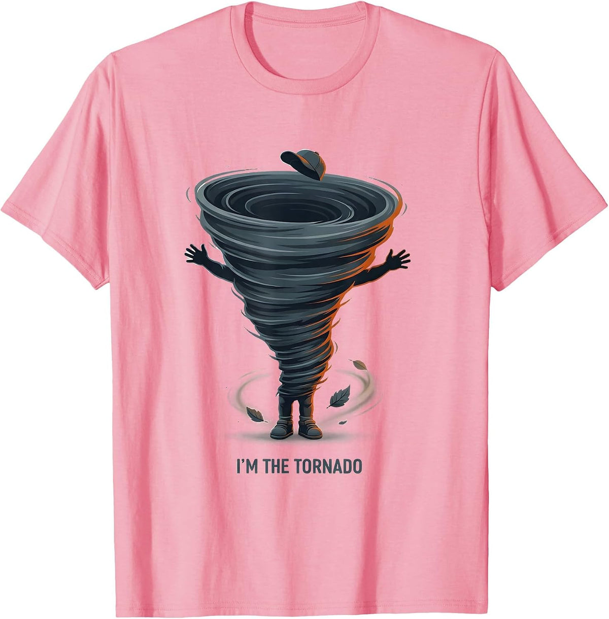 Men's I'm The Tornado Funny Toddler Weather Enthusiast Gift T-Shirt - Pink