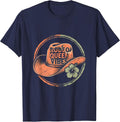 Rodeo Queen Vibes Girls Cowgirl Design T-Shirt - Navy Blue