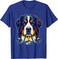 Bernedoodle Jowls Bernese Mountain Dog Owner Humor T-Shirt - Royal Blue