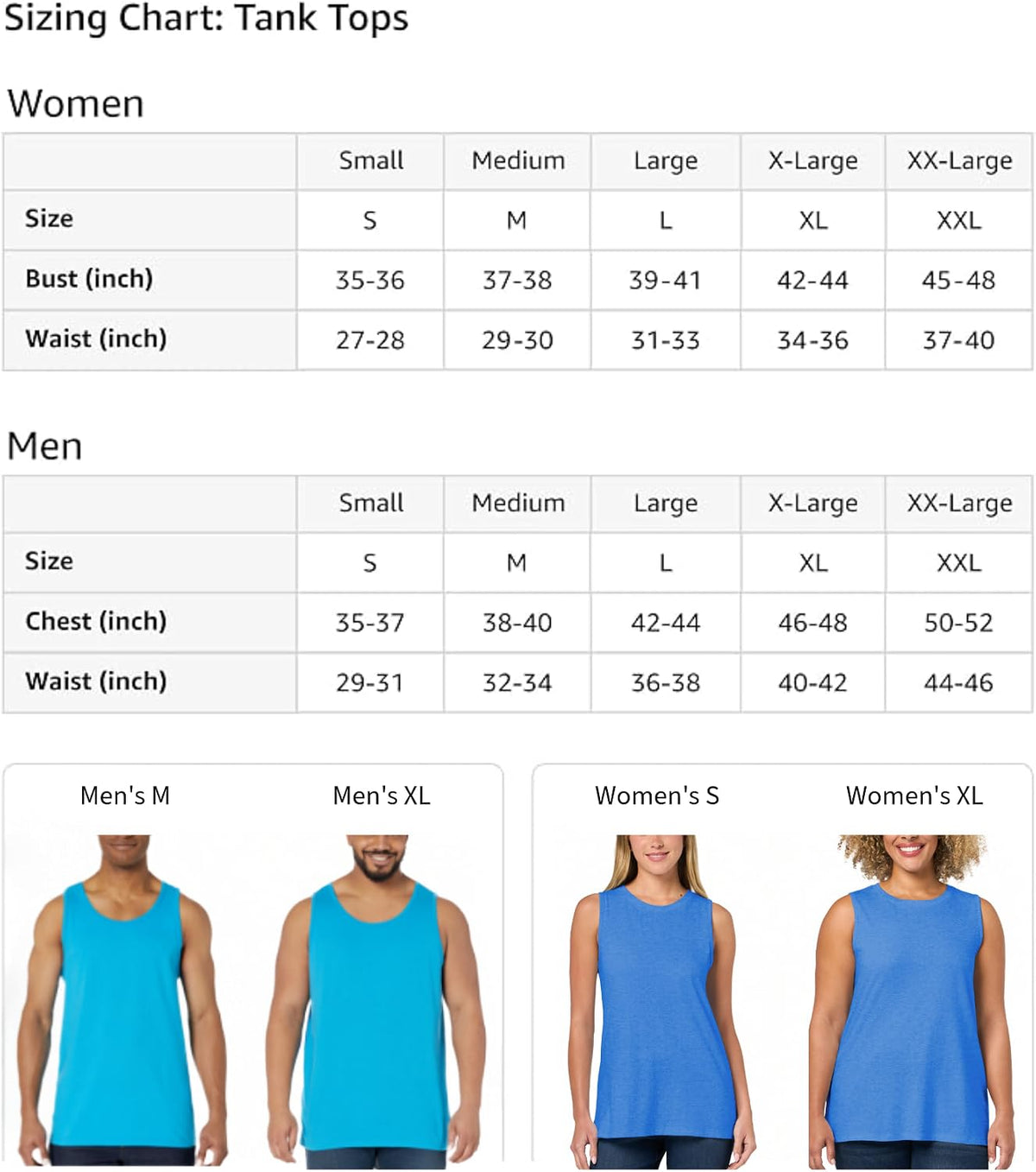 Just in Case - Fun Saying Auto Repair Sarcastic Car Mechanic Sleeveless Tank Top - size chart