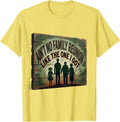 Men's Ain't No Family Reunion Like The One I Got Vintage T-Shirt - Lemon Yellow