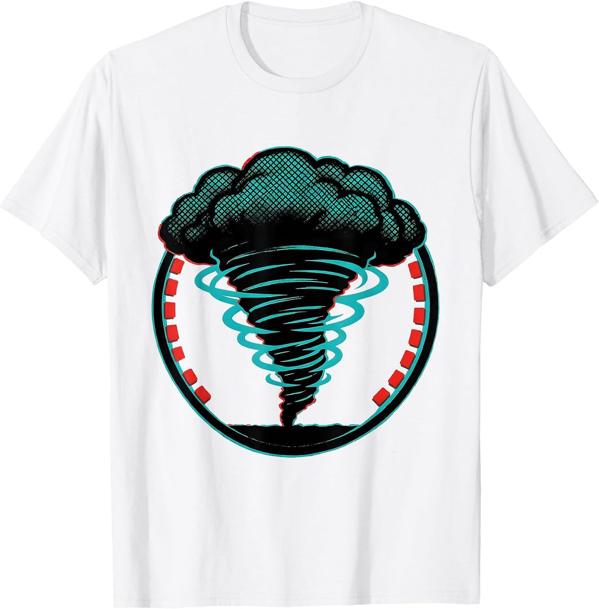 Men's Radar Signature Tornado Chaser Meteorology Enthusiast T-Shirt - White