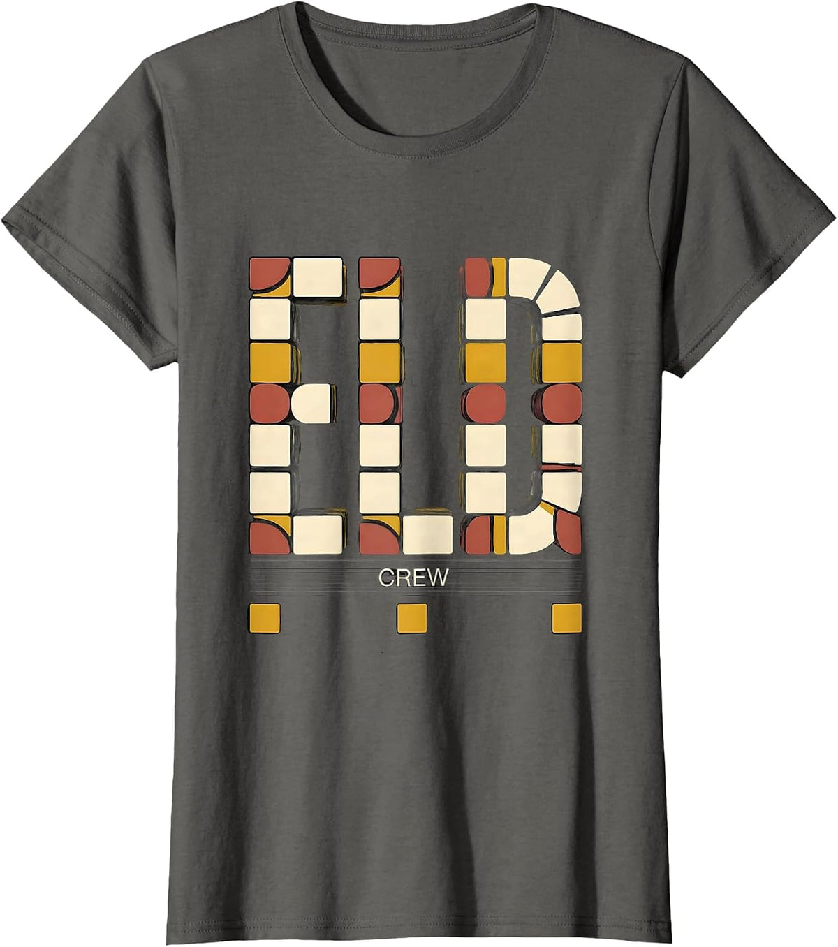 Women's ELD Crew English Language Development ELD Teacher ELD Team T-Shirt - Asphalt Grey