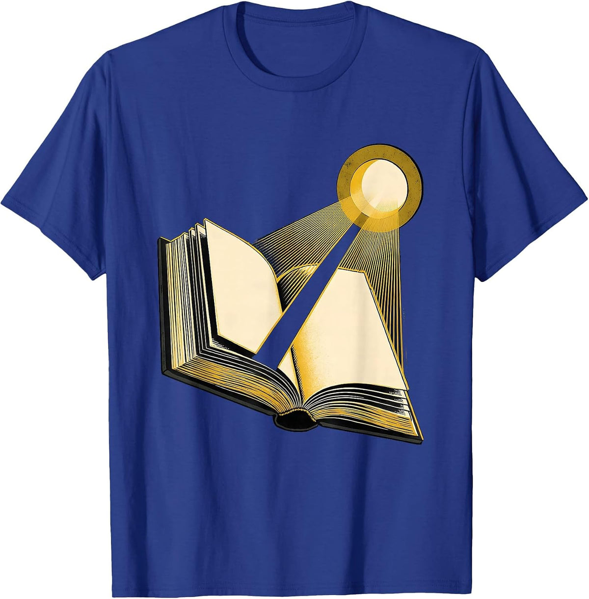 Genesis Light Maxwell Equations Physics Faith Humor T-Shirt - Royal Blue