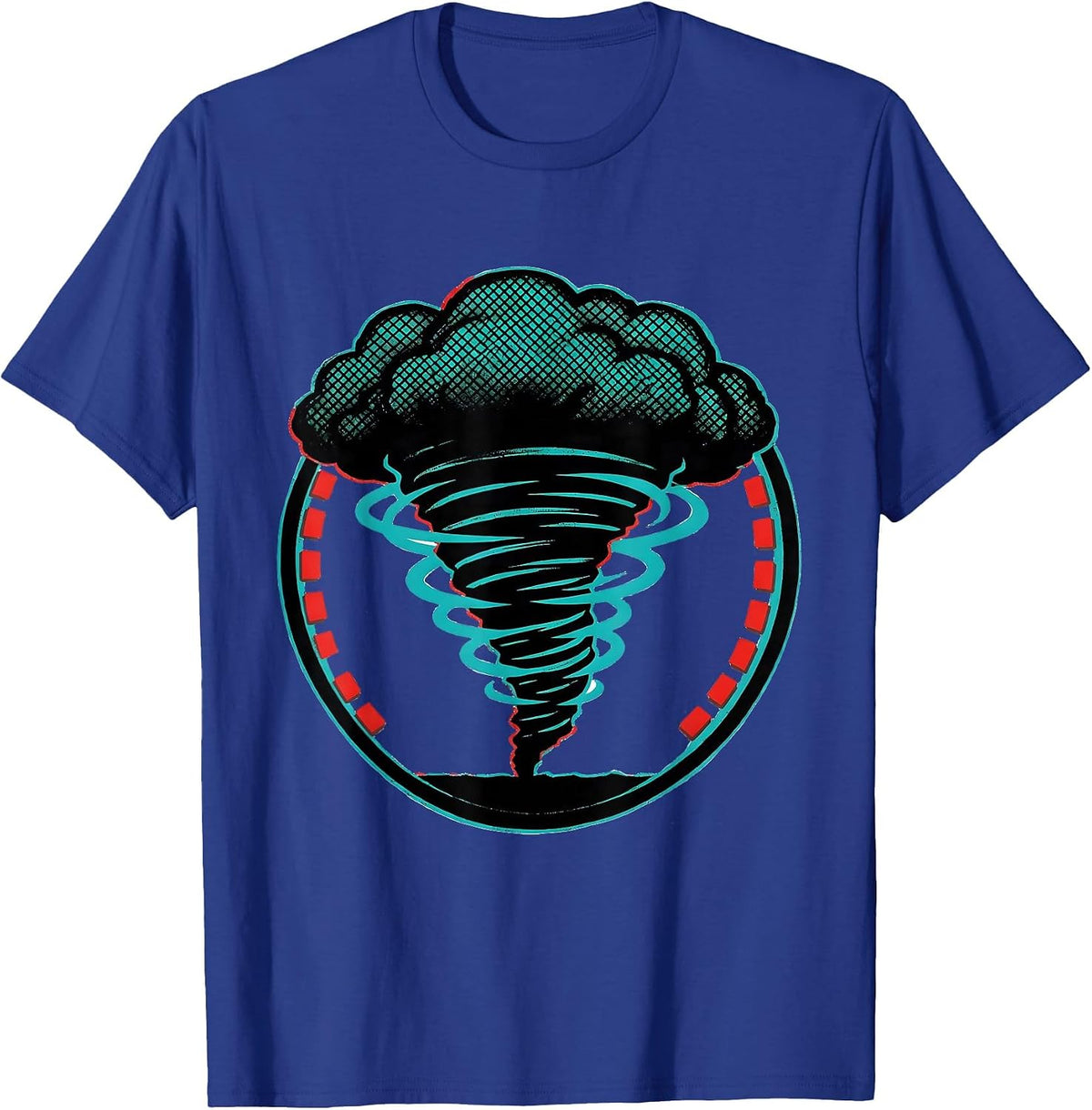 Men's Radar Signature Tornado Chaser Meteorology Enthusiast T-Shirt - Royal Blue
