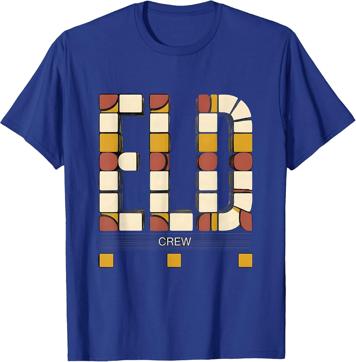 Men's ELD Crew English Language Development ELD Teacher ELD Team T-Shirt - Royal Blue