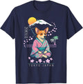 Pembroke Welsh Corgi T-Shirt - Navy Blue
