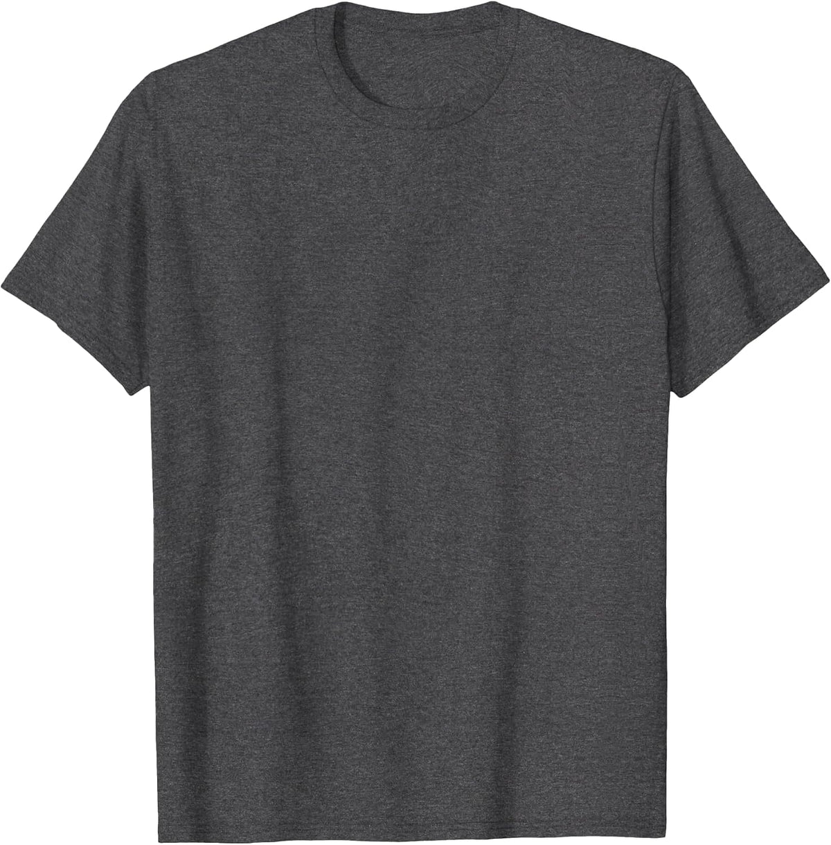 Men's Exhausted Gym Barbell Sit Funny Workout Illustration T-Shirt - Dark Heather Grey