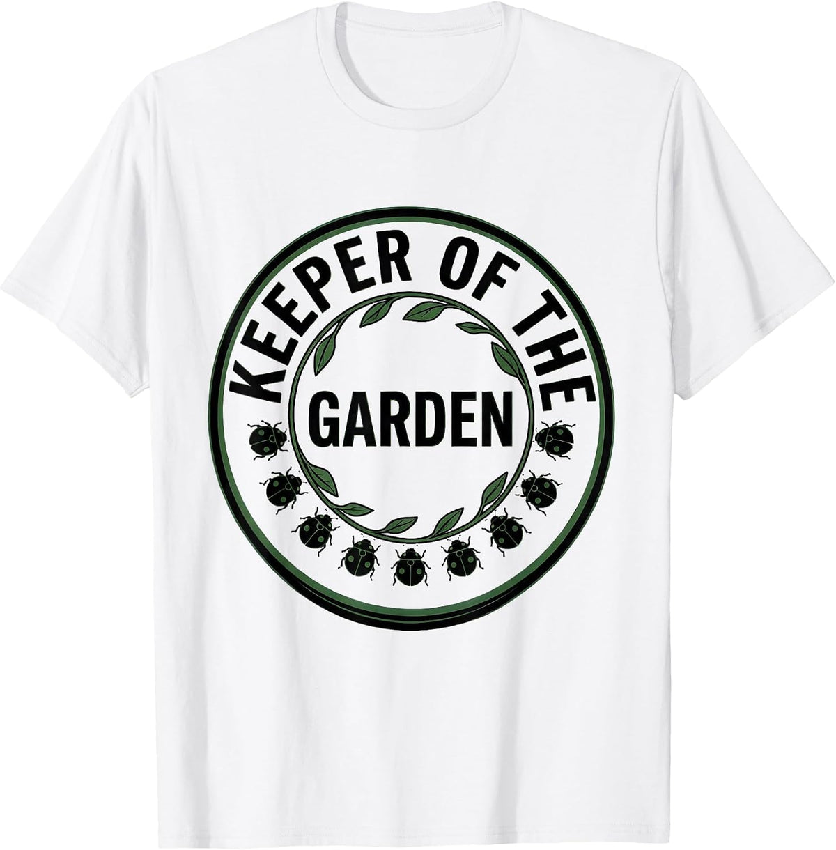 Men's Keeper Of The Garden Teacher Appreciation Preschool T-Shirt - White