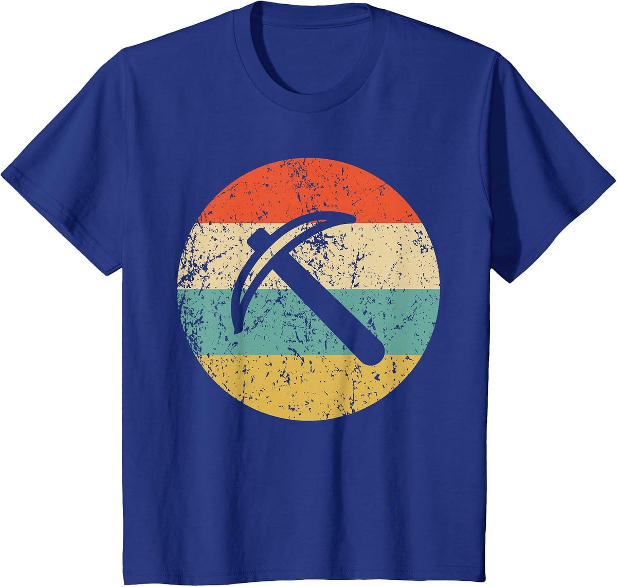 Geologist Miner Shirt - Vintage Retro Pick Axe T-Shirt T-Shirt - Royal Blue