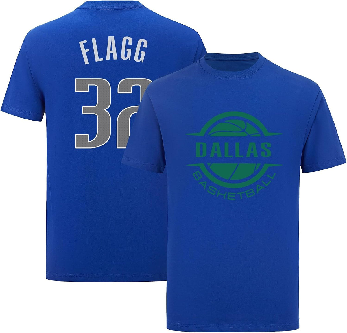 Mens/Women/Kids Basketball T-Shirt No Brand/Logos 100% Cotton - Blue-32#