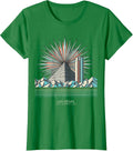 Women's Las Vegas, I Had A Wonderful Time Geometric Skyline Souvenir T-Shirt - Kelly Green
