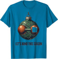 Let's Bond This Season Vintage Chemistry Nerd Humor Science T-Shirt - Sapphire Blue