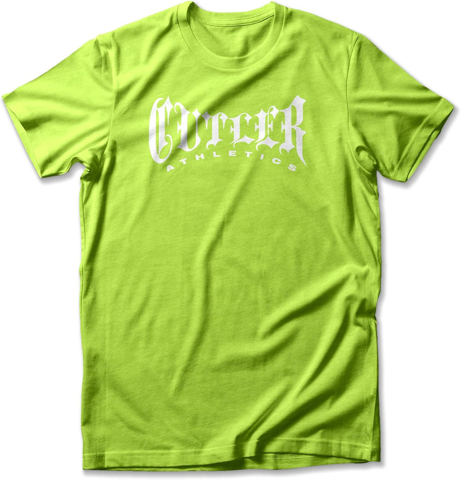 Cutler Athletics Signature T-Shirt – Relaxed Fit Gym Tee, Ultra-Soft Cotton Blend, Crew Neck Short Sleeve Athletic Shirt -