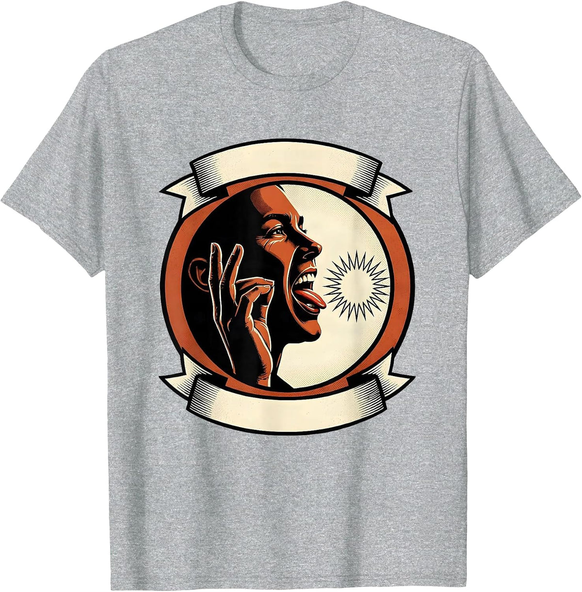 Men's Confident Speech Language Pathologist SLP Cute Retro T-Shirt - Heather Grey