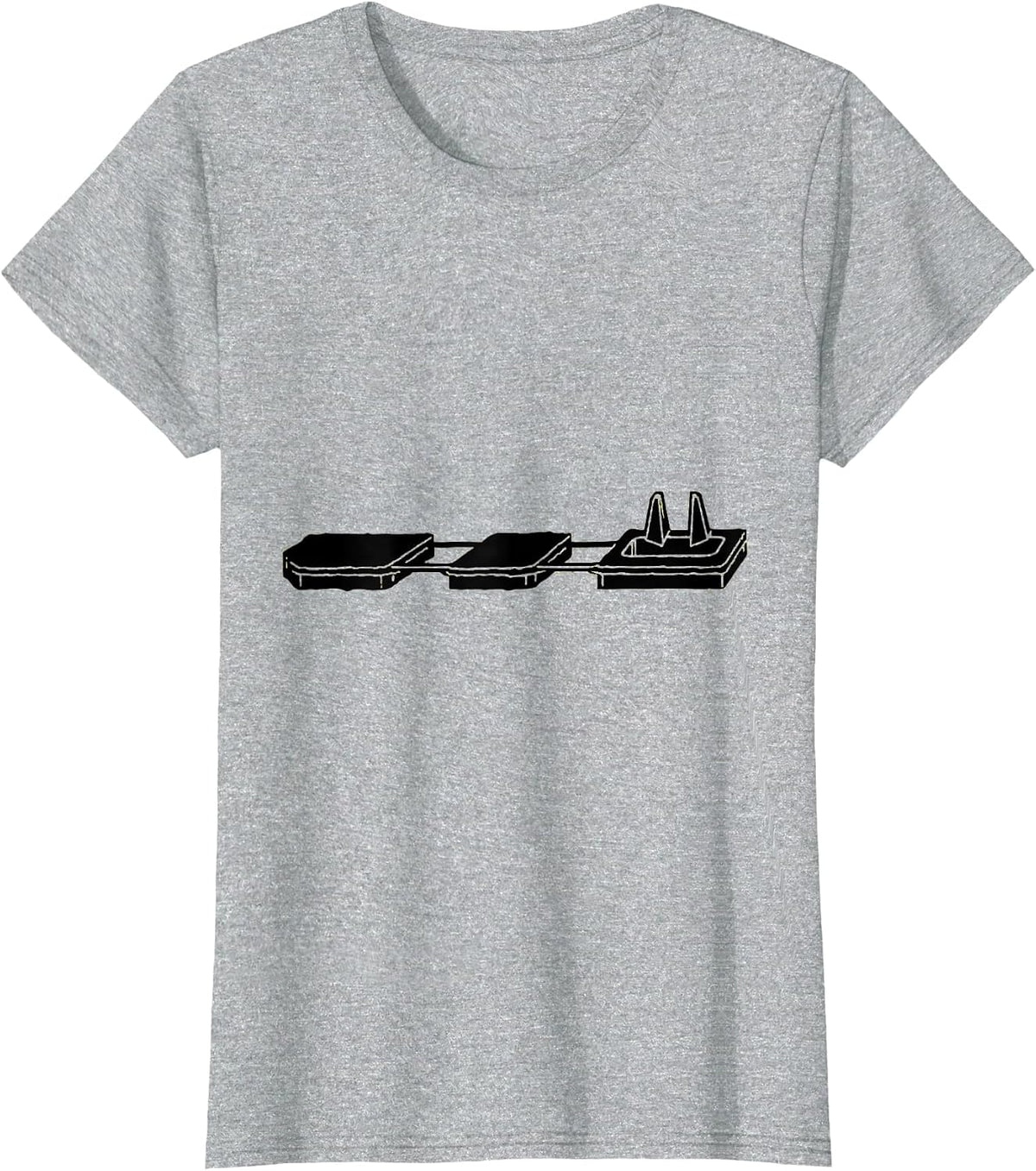 Pulse Trace Auto Mechanic Car Guy Humor T-Shirt - Heather Grey