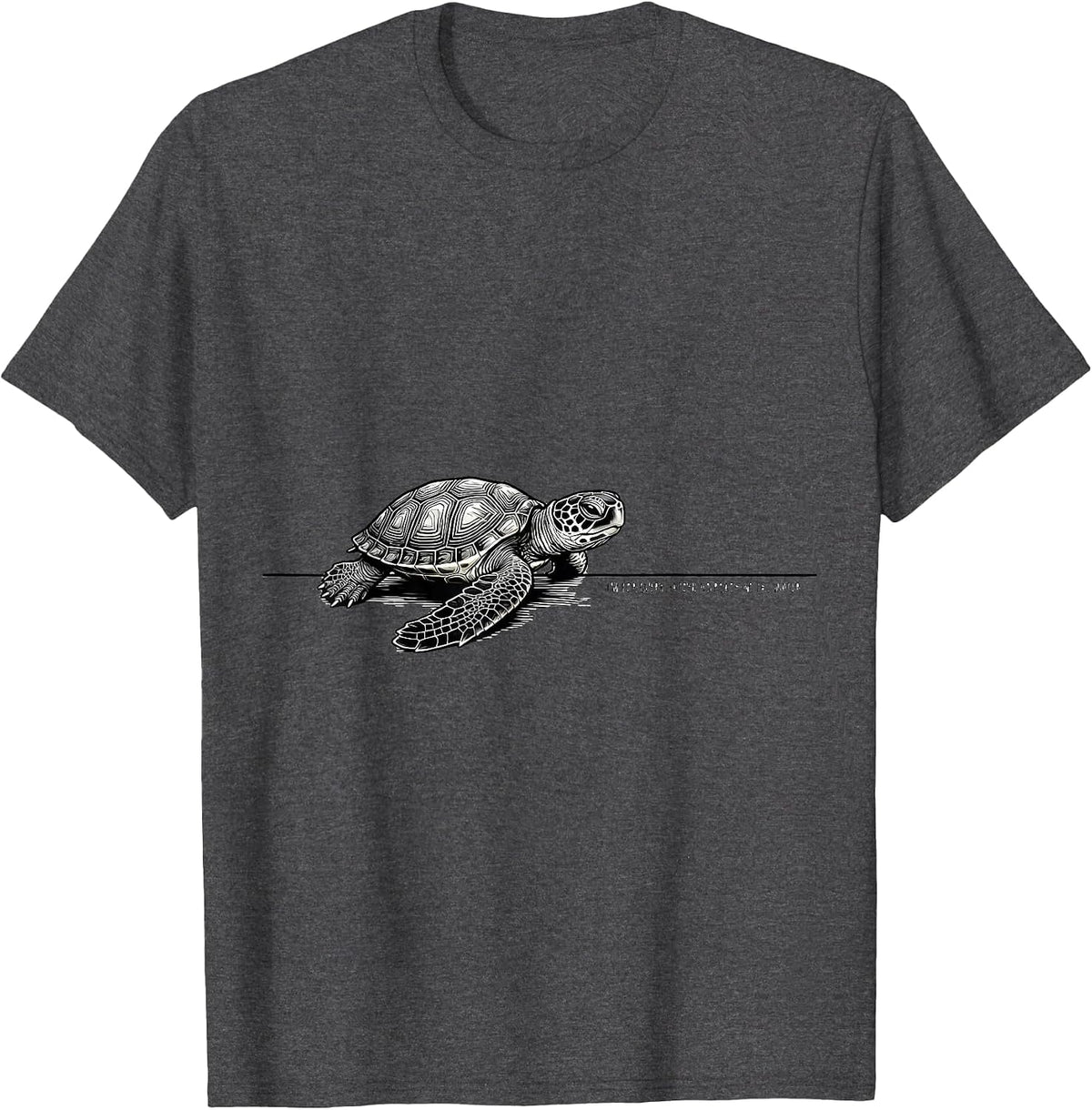 I'm For Every Hatchling Reaching The Water Sea Turtle Lover T-Shirt - Dark Heather Grey