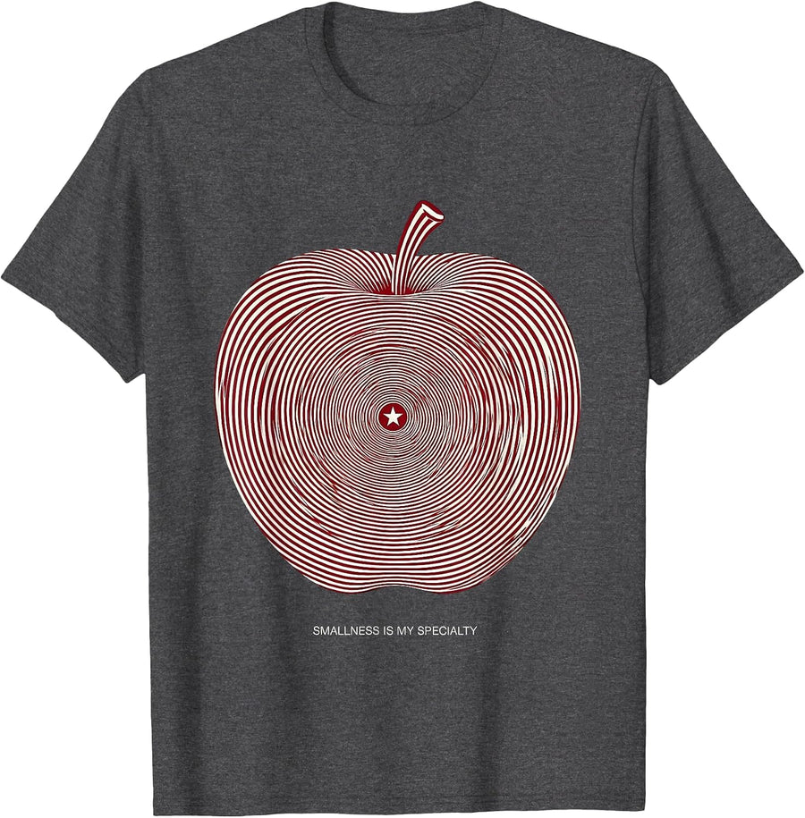 Men's Smallness Is My Specialty Preschool Teacher Design T-Shirt - Dark Heather Grey
