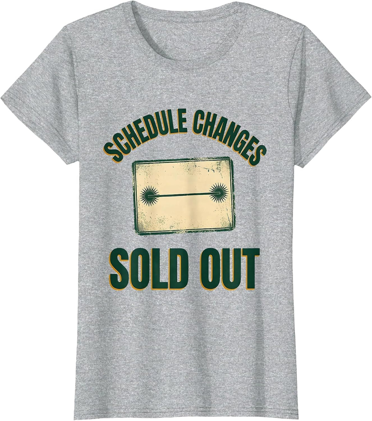 Schedule Changes: Sold Out Vintage Groovy School Counselor T-Shirt - Heather Grey