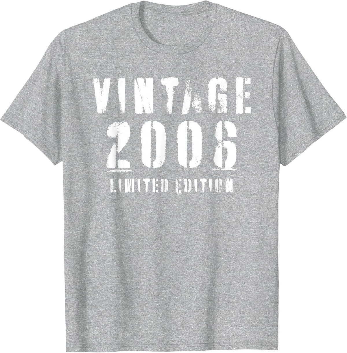 Vintage 2006 Retro Classic – Limited Edition T-Shirt - Heather Grey