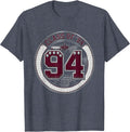 Class of 94 Retro Golden Era 90s Hip-Hop Rap Music Fan T-Shirt - Heather Blue