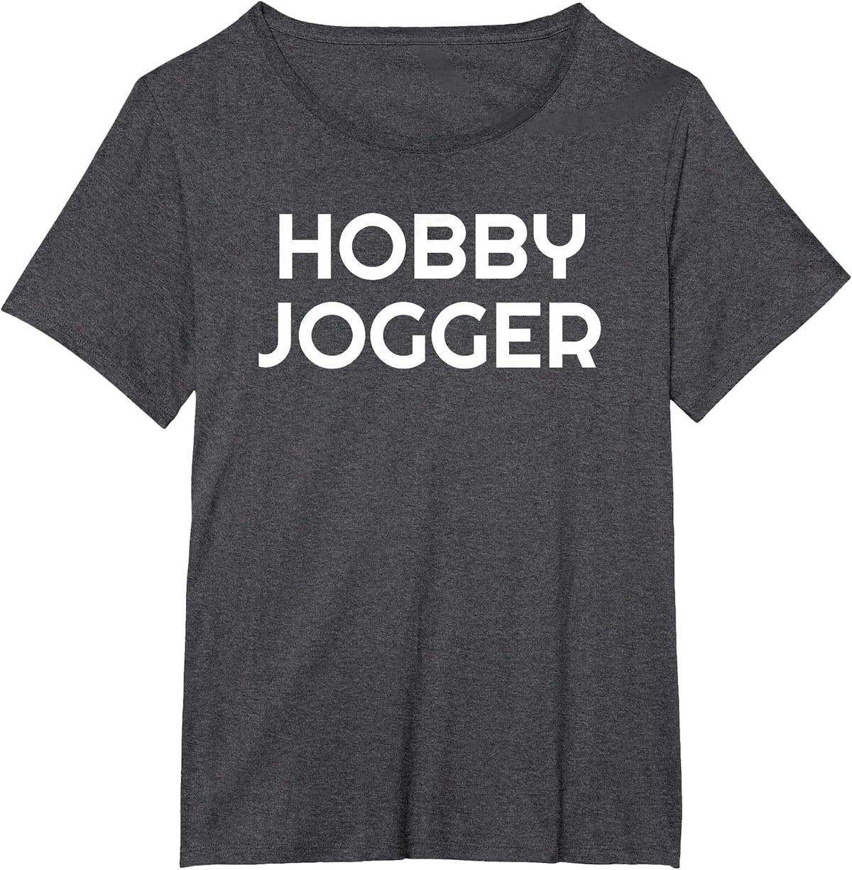 Running Hobby Jogger Marathoner Jog Short Sleeve T Shirt T-Shirt - Dark Heather Grey