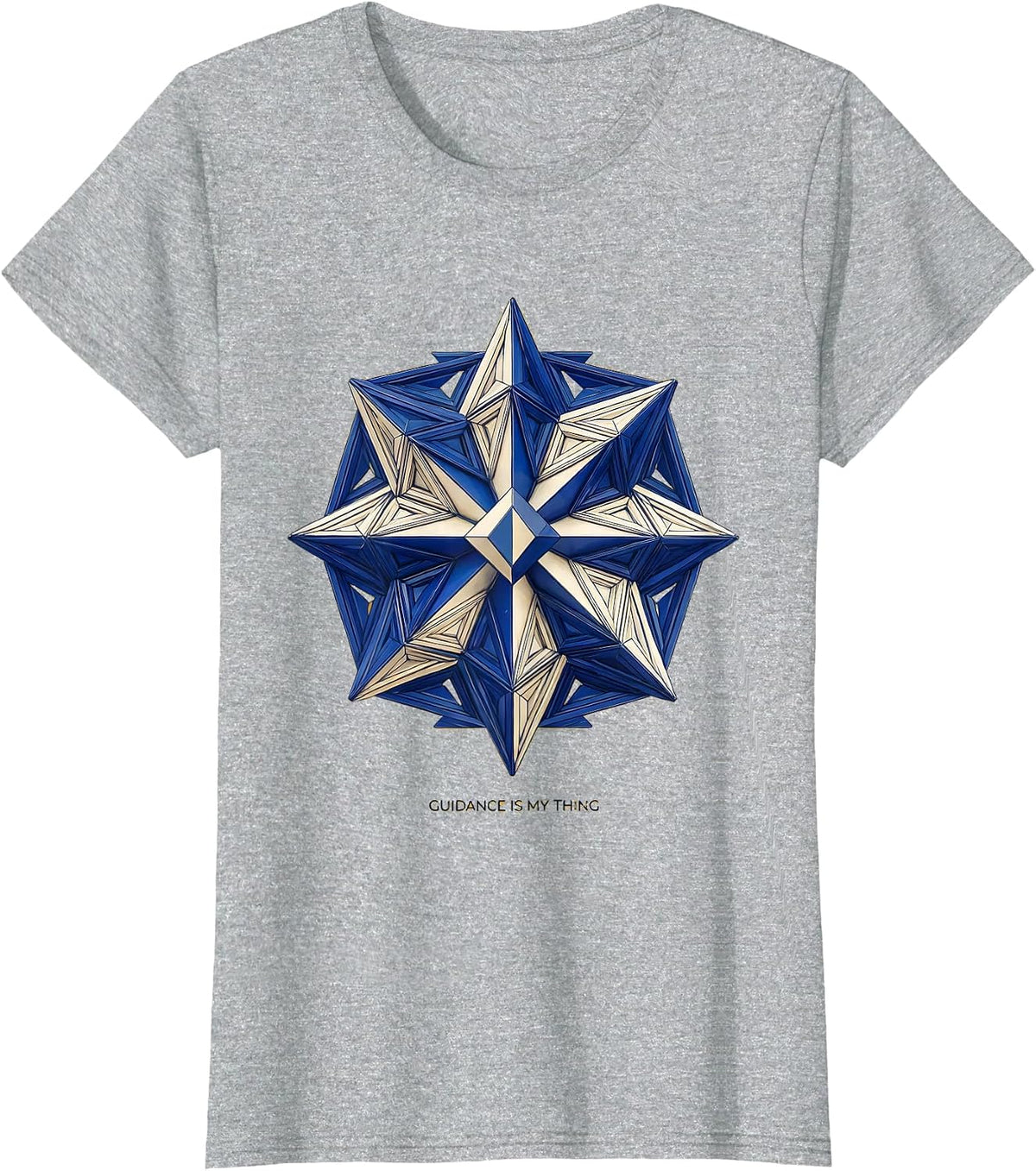 Women's Guidance Is My Thing School Counselor Design T-Shirt - Heather Grey