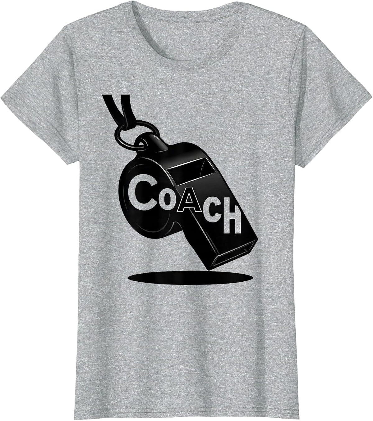 Women's CoAcH Funny Chemistry Teacher Science Geek Gift T-Shirt - Heather Grey
