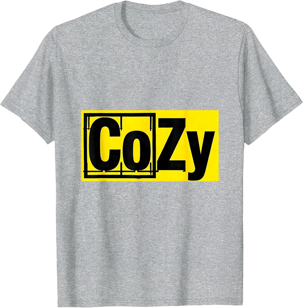 Men's CoZy Funny Science Nerd Periodic Table Element Joke Gift T-Shirt - Heather Grey