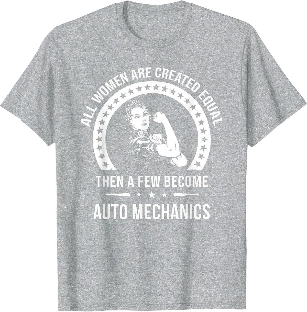 Auto Mechanic Shirts for Women | Auto Mechanic T-Shirt - Heather Grey