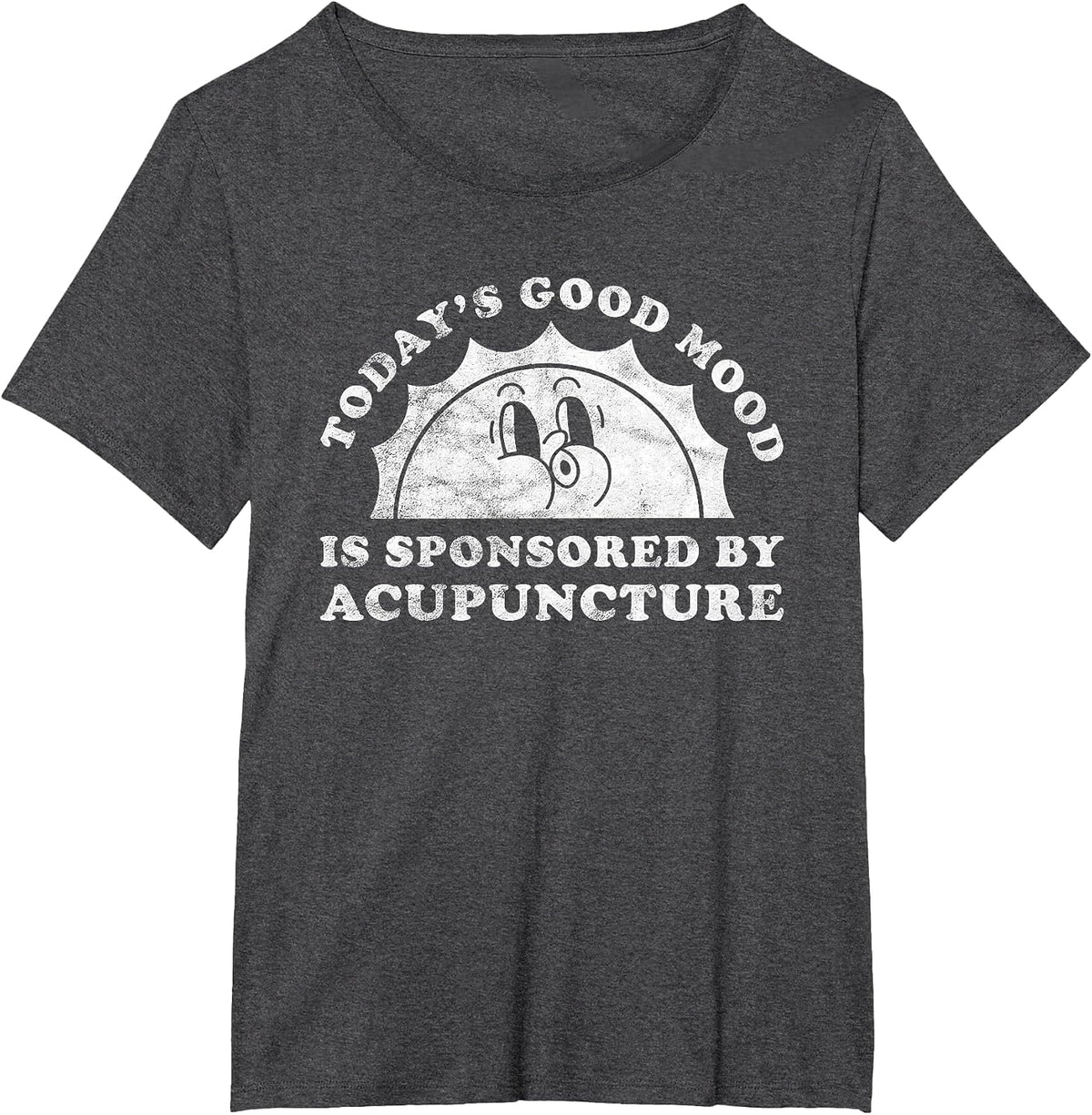 Funny Cute Retro Vintage Acupuncture or Acupuncturist T-Shirt - Dark Heather Grey