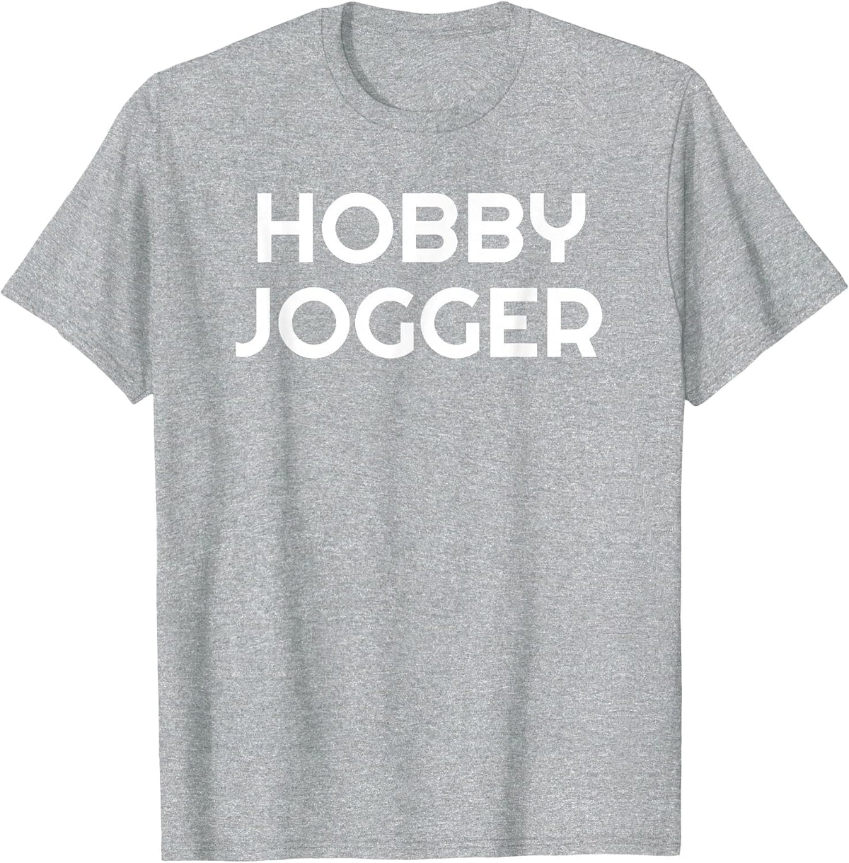 Running Hobby Jogger Marathoner Jog Short Sleeve T Shirt T-Shirt - Heather Grey
