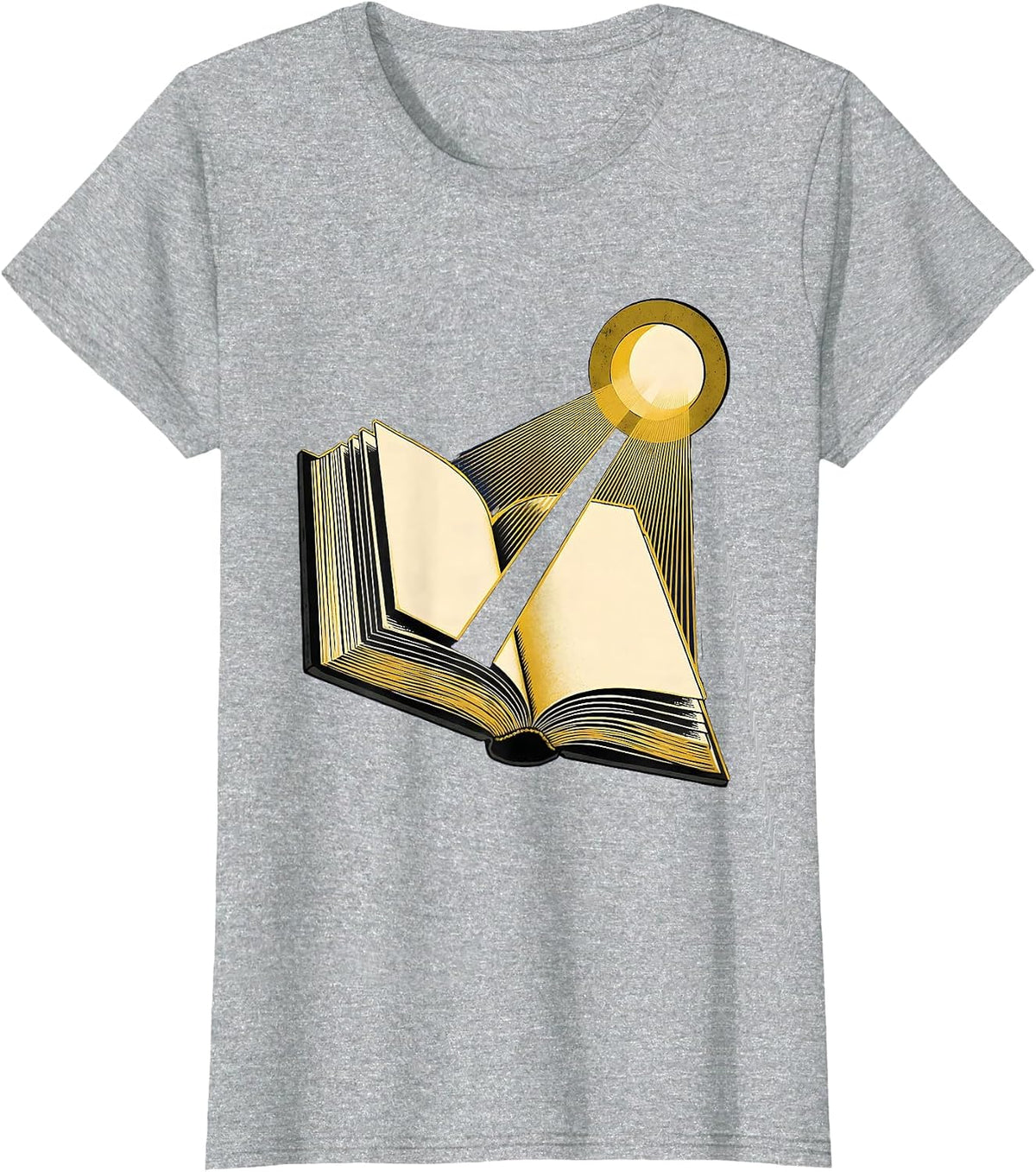 Genesis Light Maxwell Equations Physics Faith Humor T-Shirt - Heather Grey