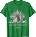Men's Las Vegas, I Had A Wonderful Time Geometric Skyline Souvenir T-Shirt - Kelly Green