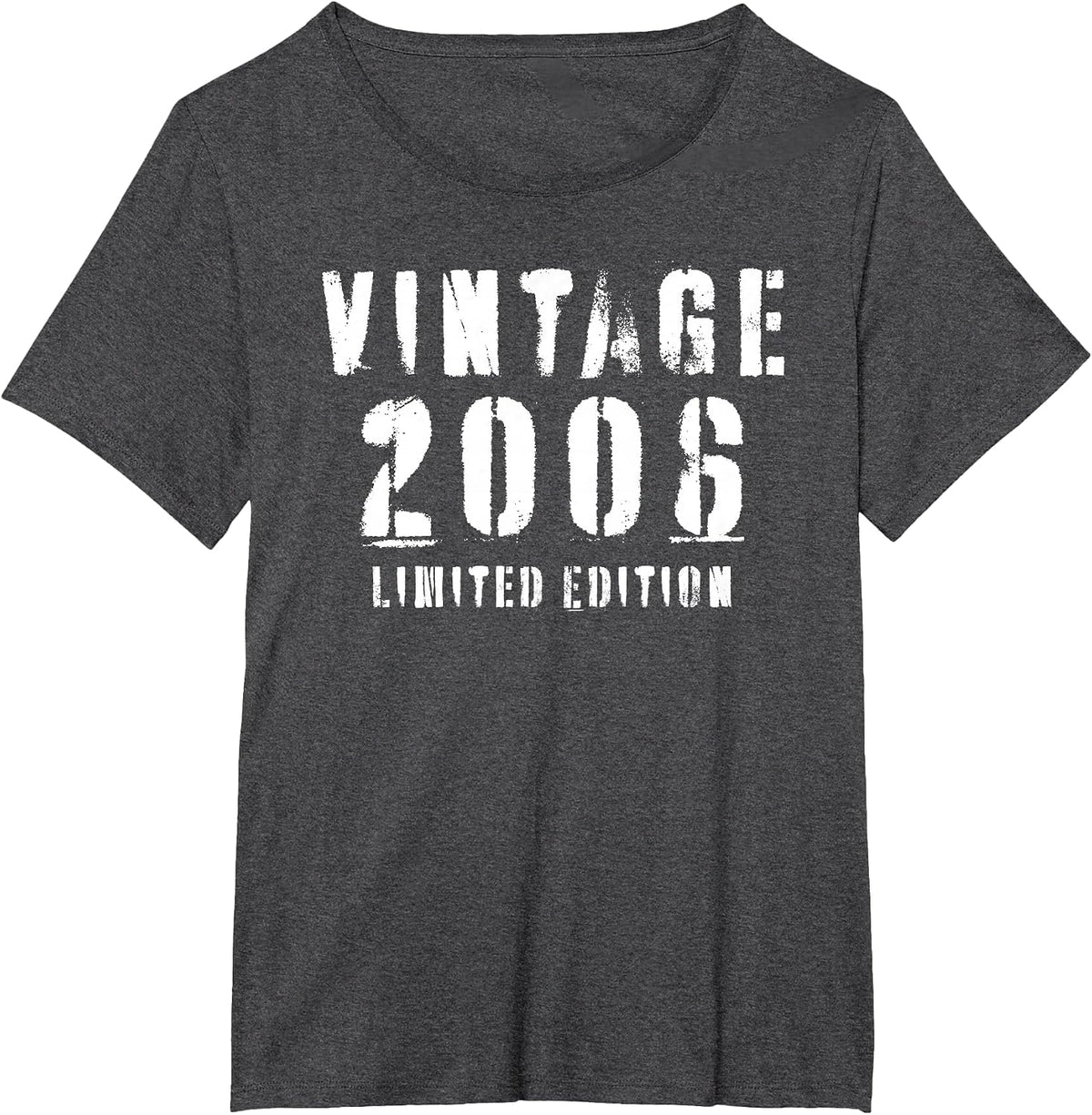 Vintage 2006 Retro Classic – Limited Edition T-Shirt - Dark Heather Grey