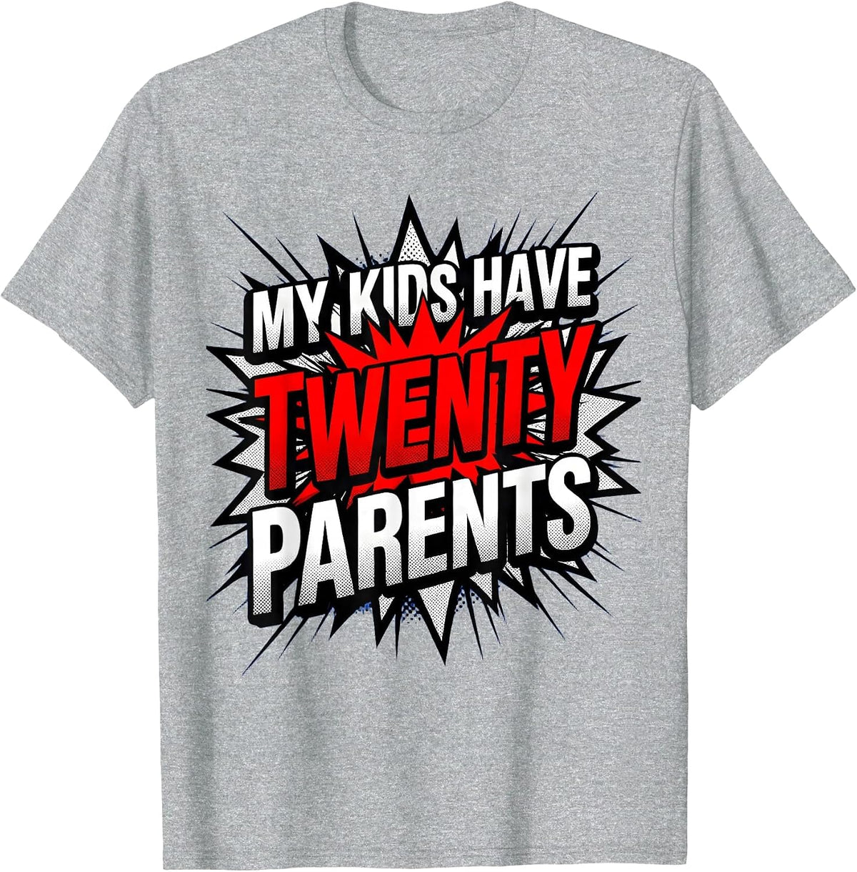 Men's My Kids Have Twenty Parents Preschool Teacher T-Shirt - Heather Grey