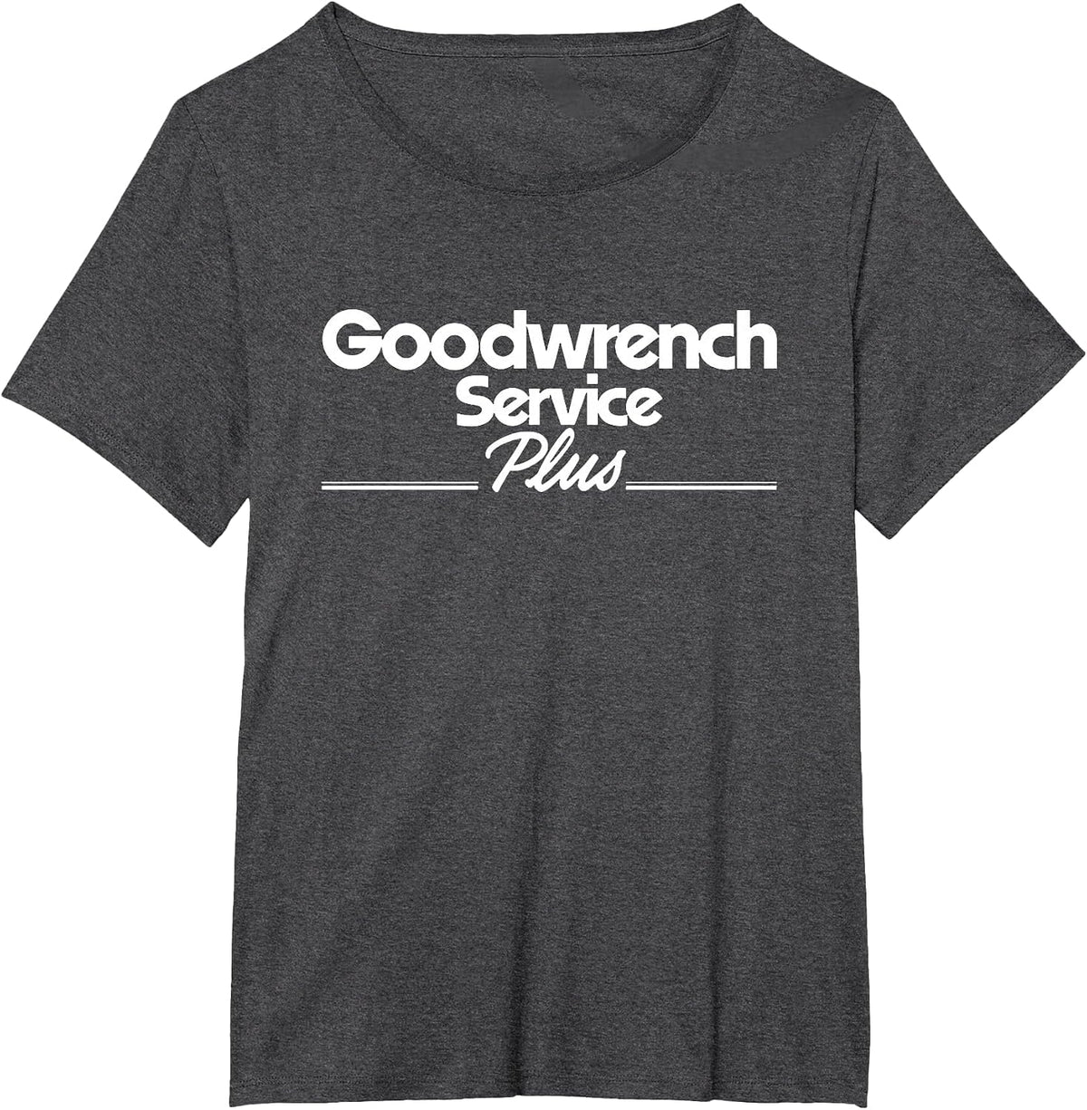 Goodwrench Front Print for Men and Women T-Shirt - Dark Heather Grey