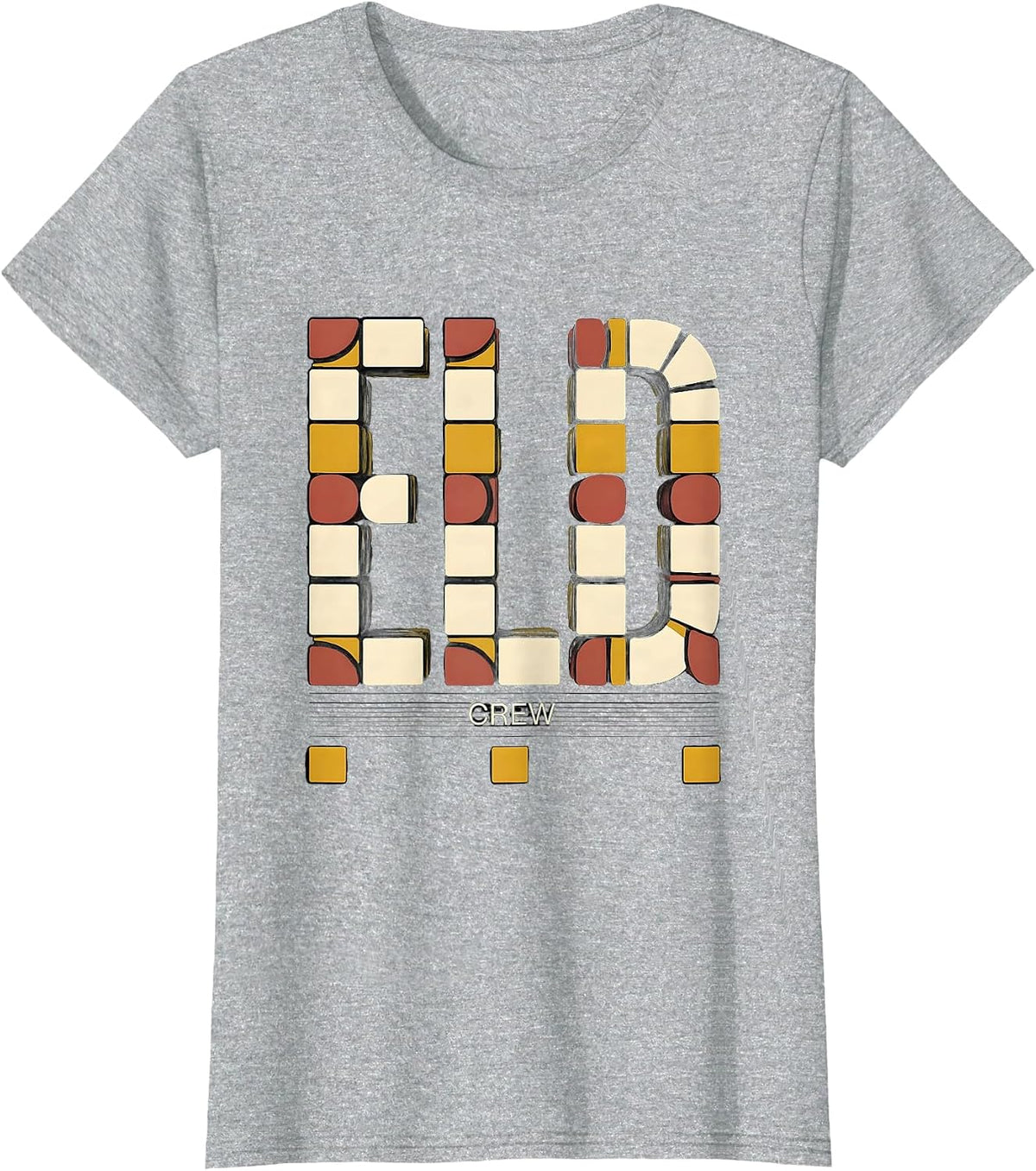Women's ELD Crew English Language Development ELD Teacher ELD Team T-Shirt - Heather Grey