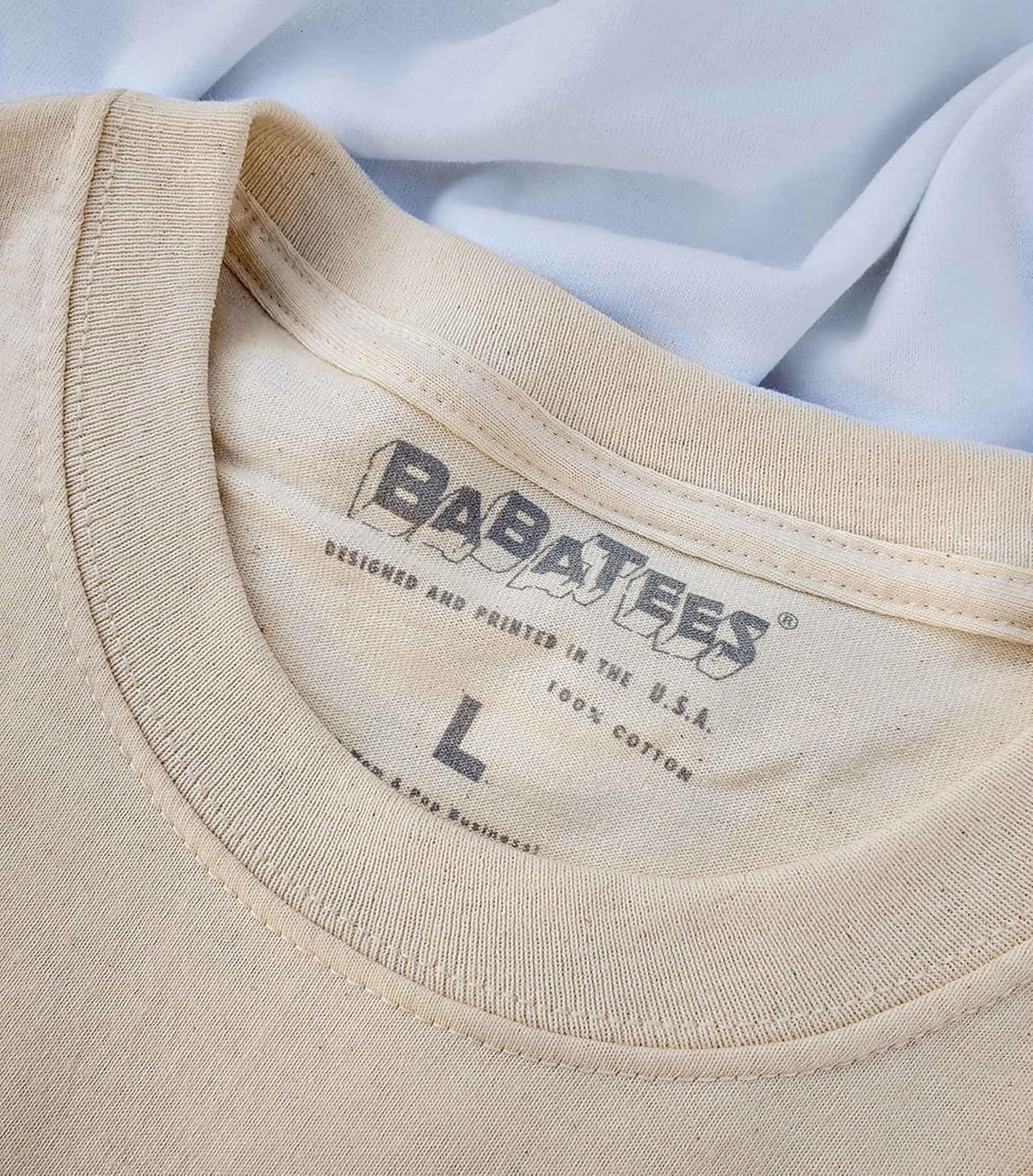 Vintage Tshirt of Mutts - 100% Natural, Raw & Undyed Heavyweight Cotton for Men & Women - size chart
