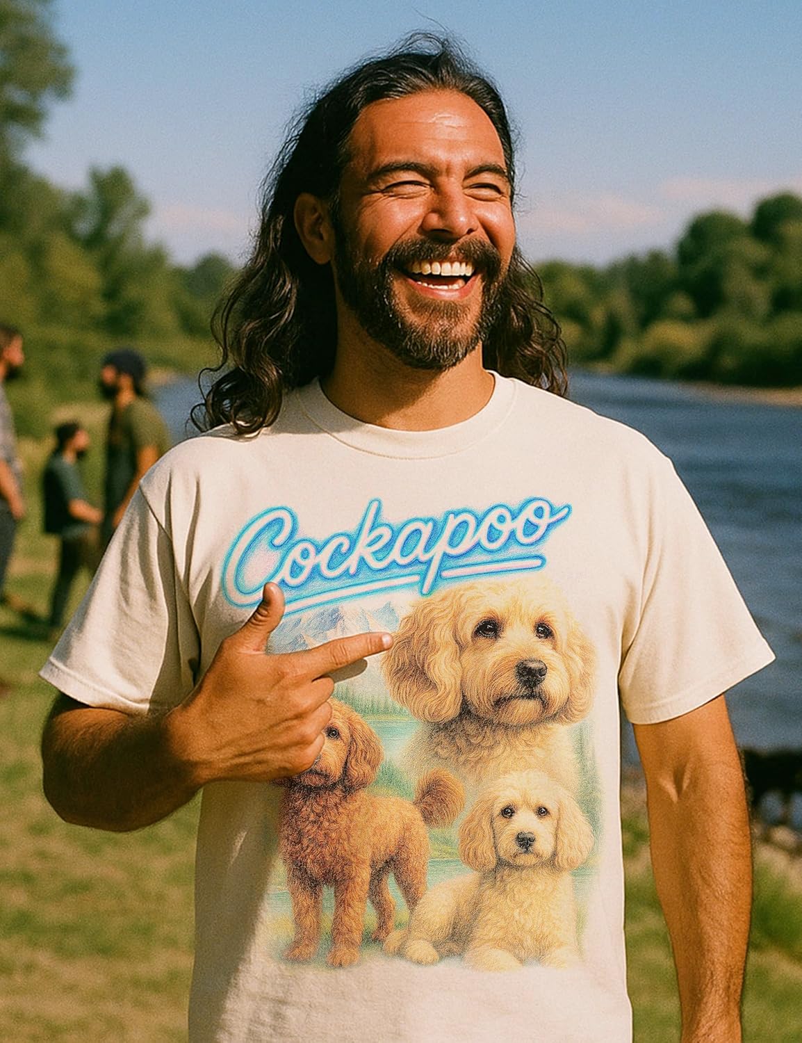 Vintage Tshirt of Mutts - 100% Natural, Raw & Undyed Heavyweight Cotton for Men & Women - size chart