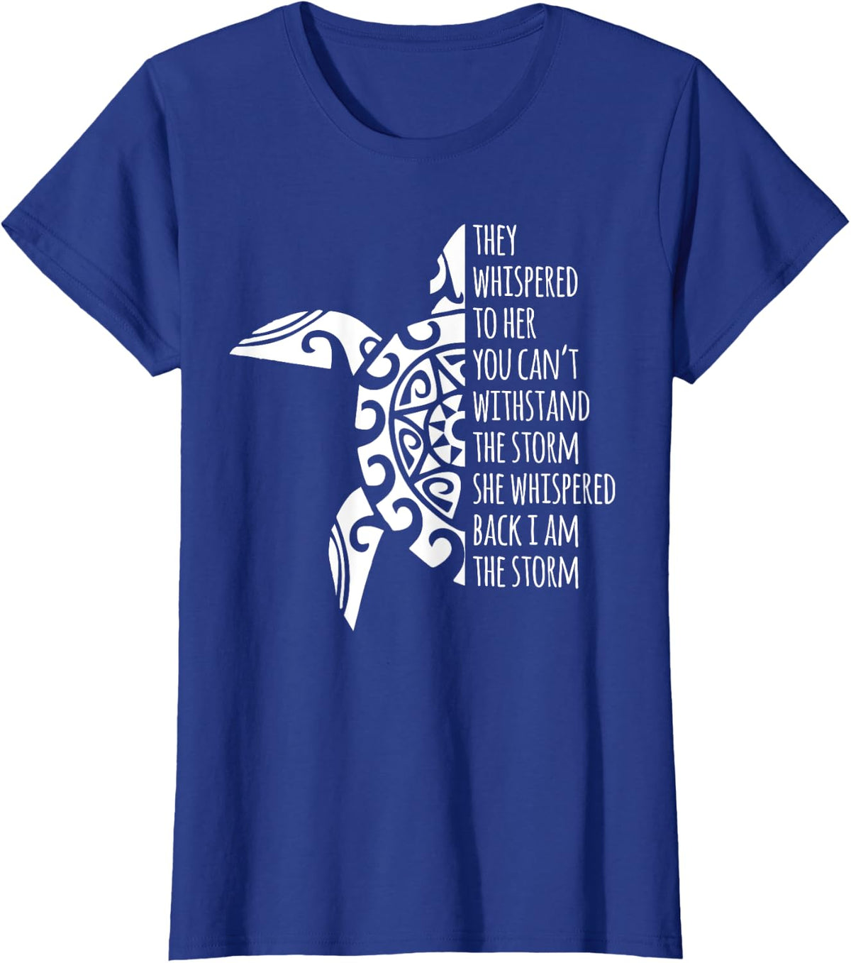 Turtle Water Turtle Animals Reptiles Water Sea T-Shirt for Men Women - Royal Blue