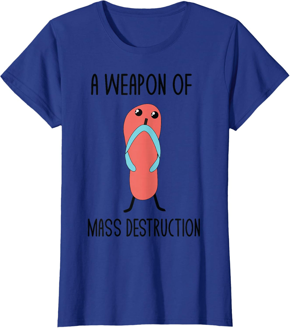 Funny Mexican La Chancla Survivor Spanish Mom jokes Humor T-Shirt - Royal Blue