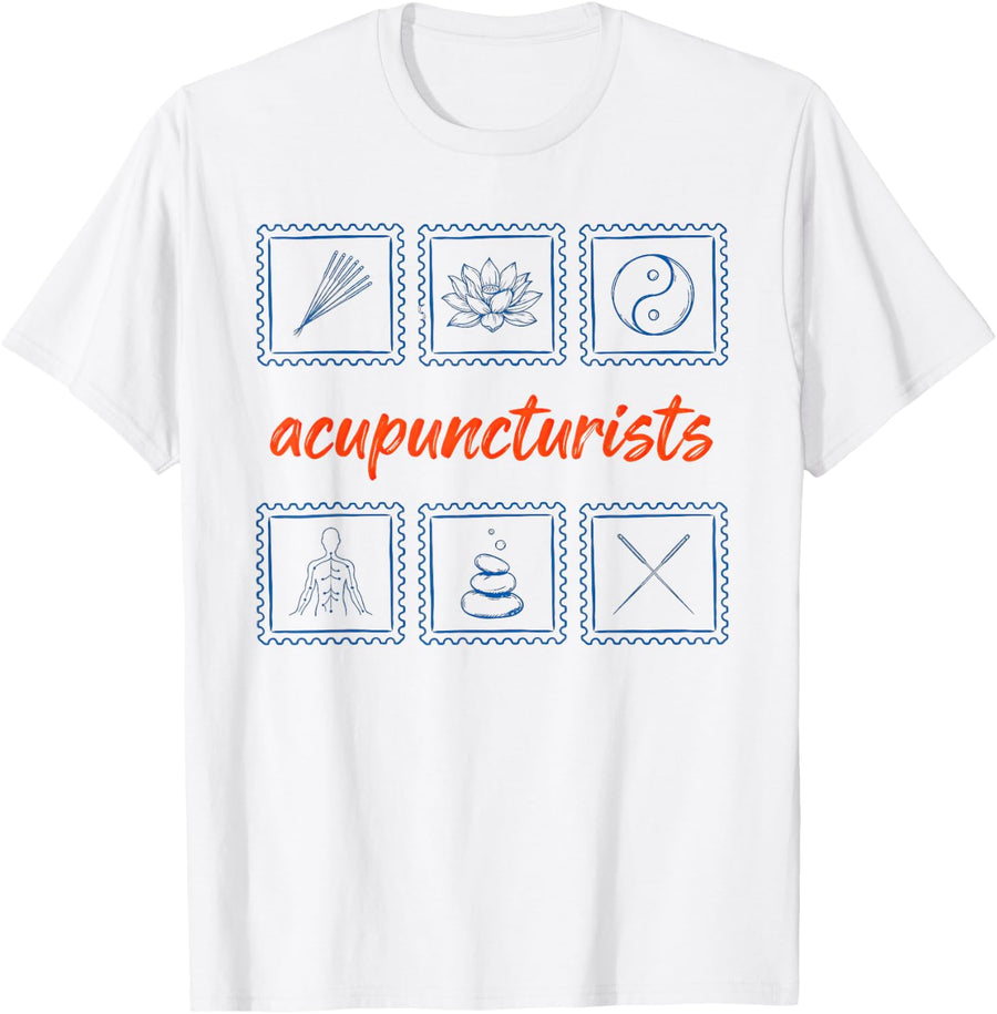 Acupuncturist Traditional Chinese Medicine Acupuncturists T-Shirt - White