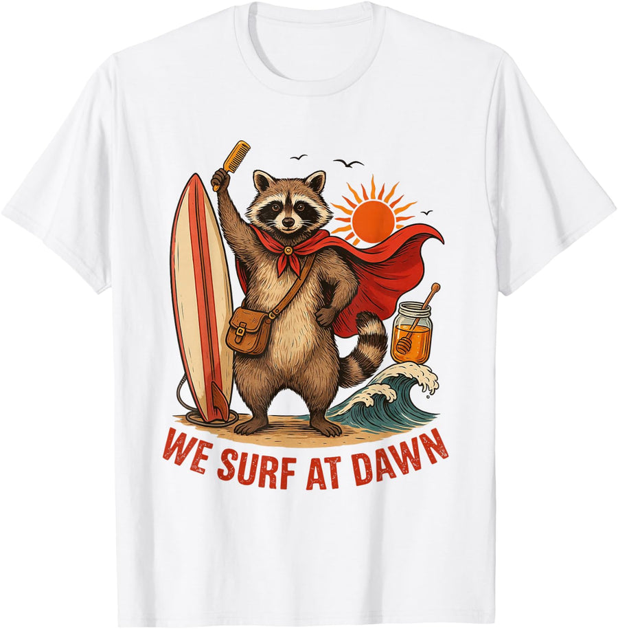 Surfing Surfboard Surfer Surfers Longboarding Shortboard T-Shirt - White