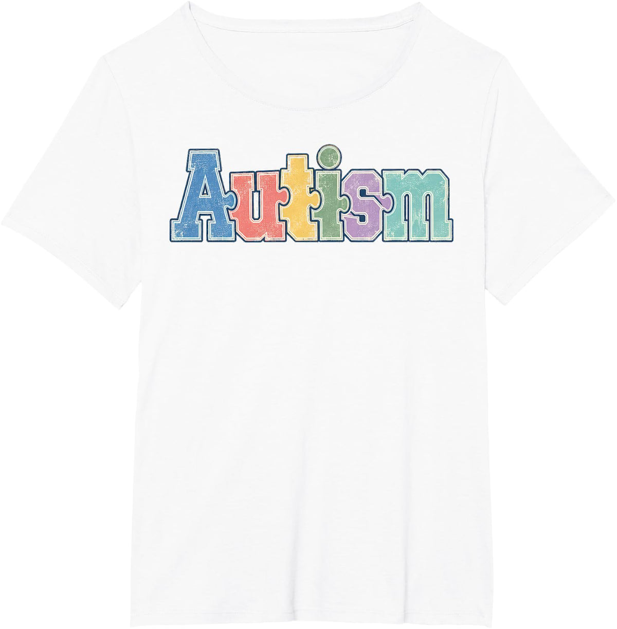 Autism Acceptance and Neurodiversity T-Shirt - White